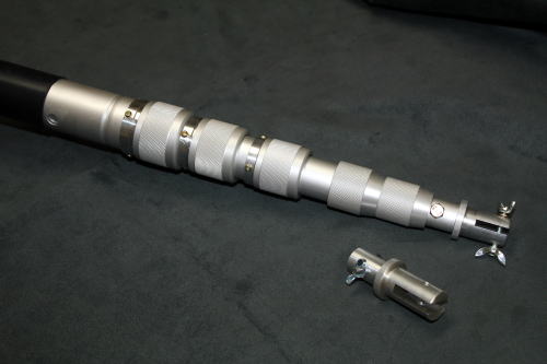 アルミ製点検支持棒 ピンロック併用型
脱着器の使用が安全に出来ます